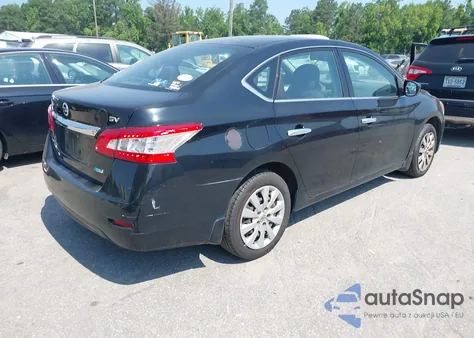 2014 Nissan Sentra Fe+ S/Fe+ Sv/S/Sl/Sr/Sv from USA, damaged, VIN 1N4AB7AP7EN854163